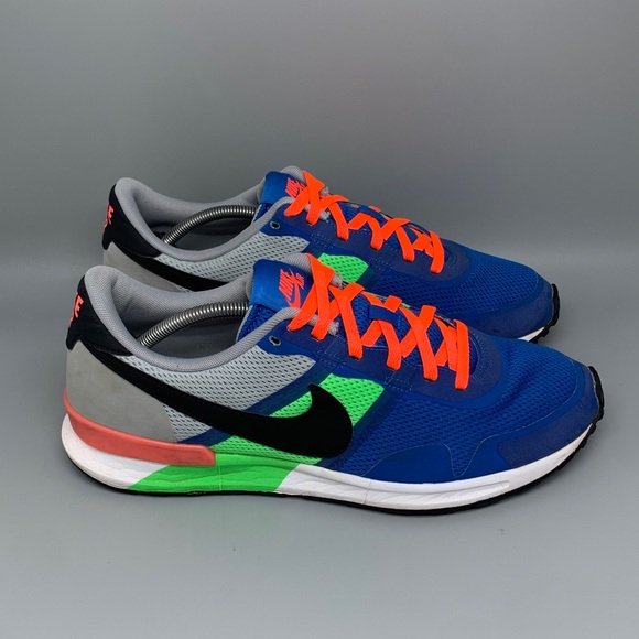 Nike Air‎ Pegasus 83/30 Royal BlueGreen Running Shoes 599482-401 Men's Sz 12.5